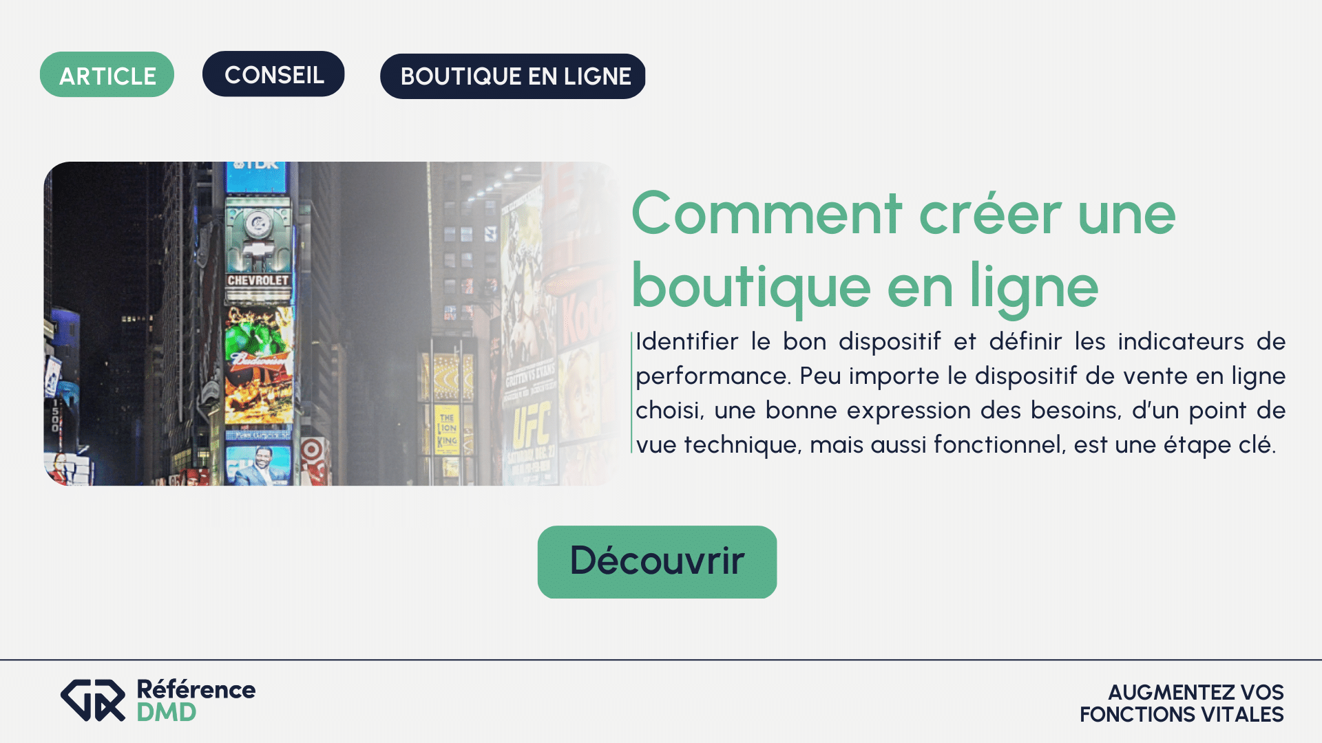 comment créer un site d'achat en ligne